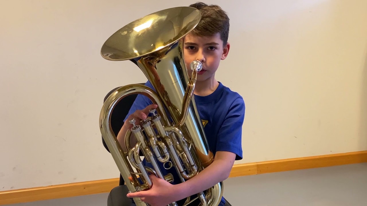 Conociendo los instrumentos . La tuba y el bombardino.