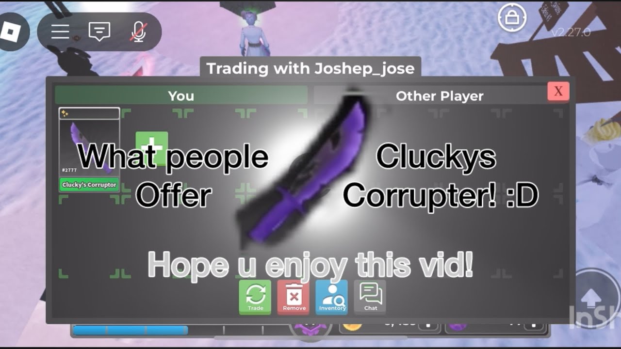 Basically a random trading vid . . . | Survive The Killer!! 🔪🩸