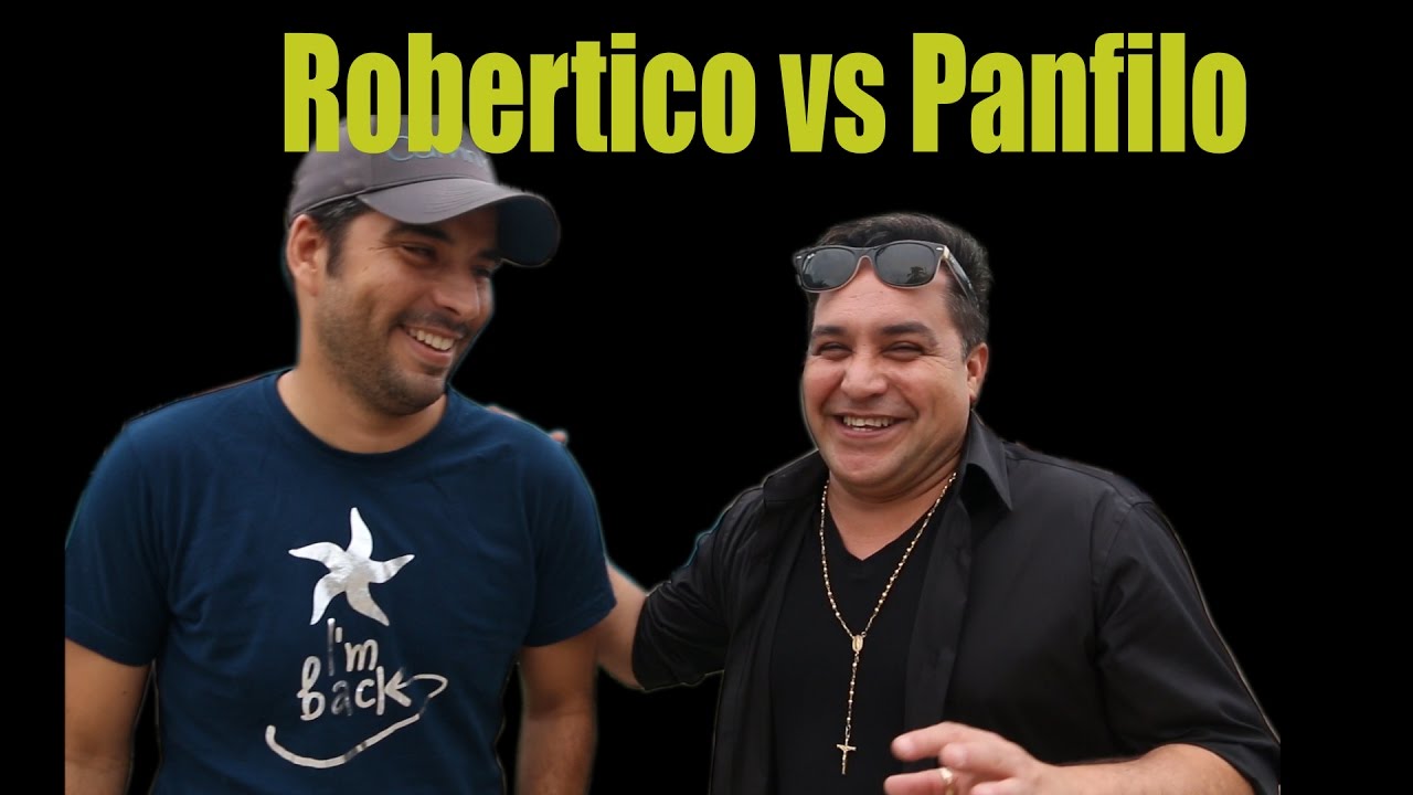Robertico Entrevista a PANFILO de Vivir del Cuento! ROBERTICO COMEDIANTE vs PANFILO