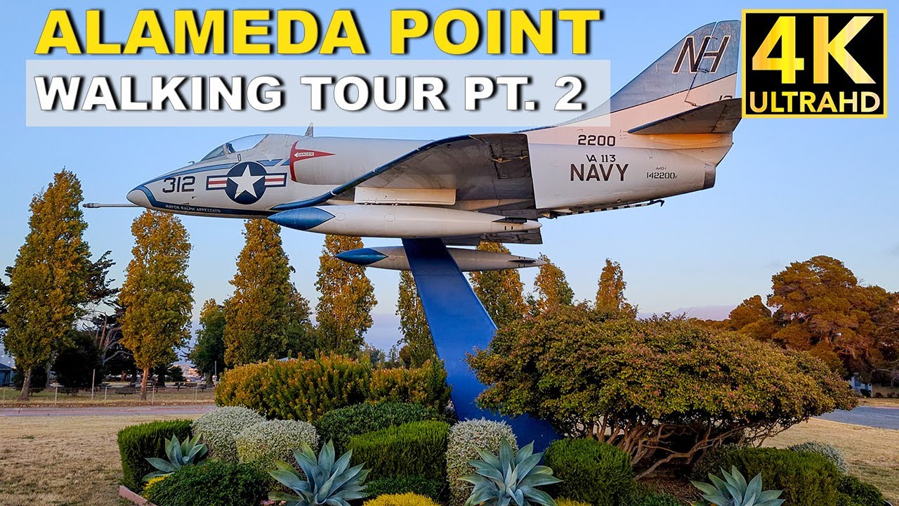 Naval Air Station Alameda (Part 2) | California Walking Tour [2024]
