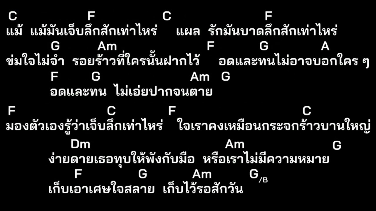 Guitar Backing Track กระจกร้าว Hi-Rock ไฮ-ร็อก