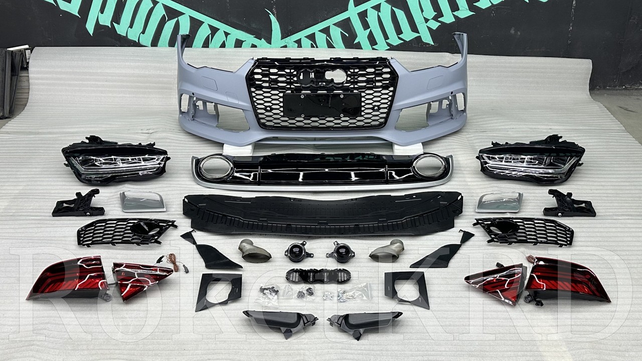 Рестайлинг Audi A7 в RS7 10-2018 год