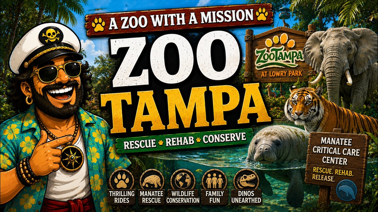 Where Wildlife Rescue Meets Real Impact  Full Tour 2025 Tampa, Florida