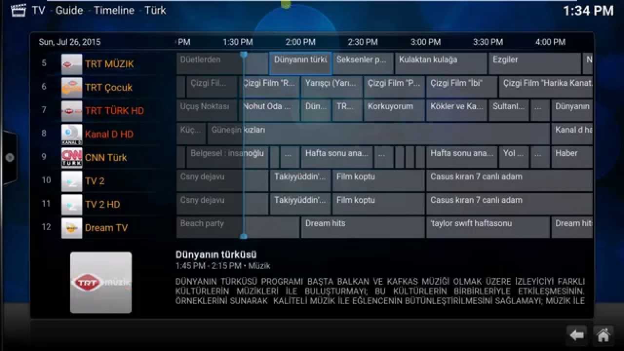 Install Kodi, PVR IPTV Simple and Free IPTV on Ubuntu