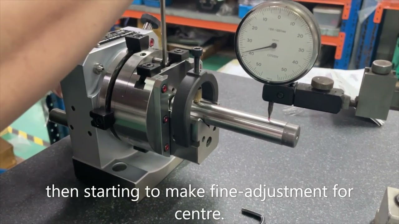 *GinTech* Punch Former PF450 making centre procedure demo
