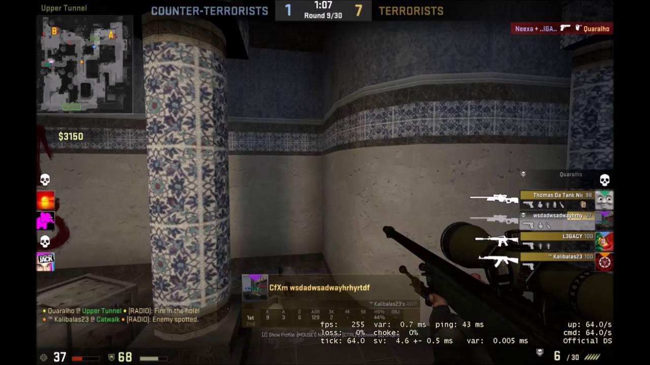Funny Called 360 NoScope With Reactions