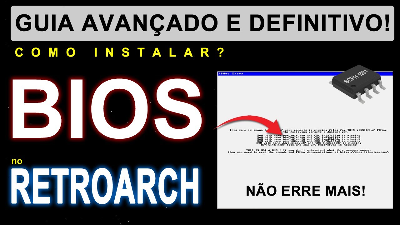 Guia completo de como instalar BIOS no Retroarch Android passo a passo