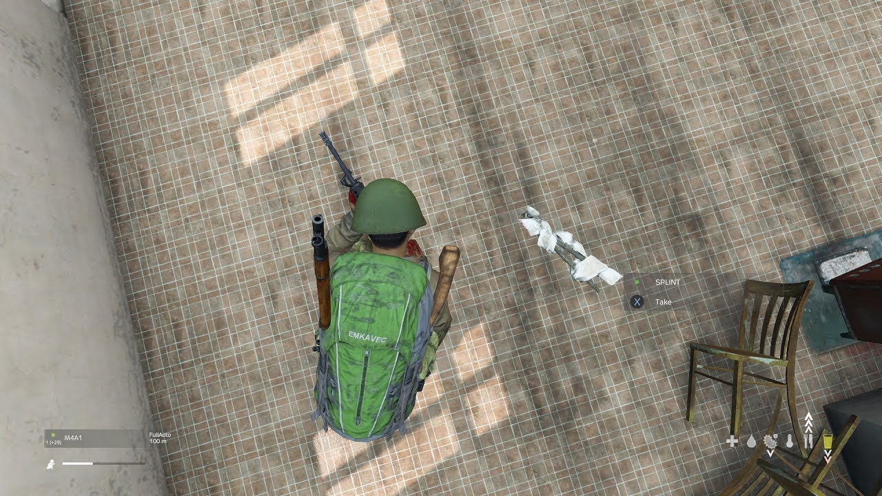 DAYZ - Tips & Tricks Makeing A Splint Ep 6
