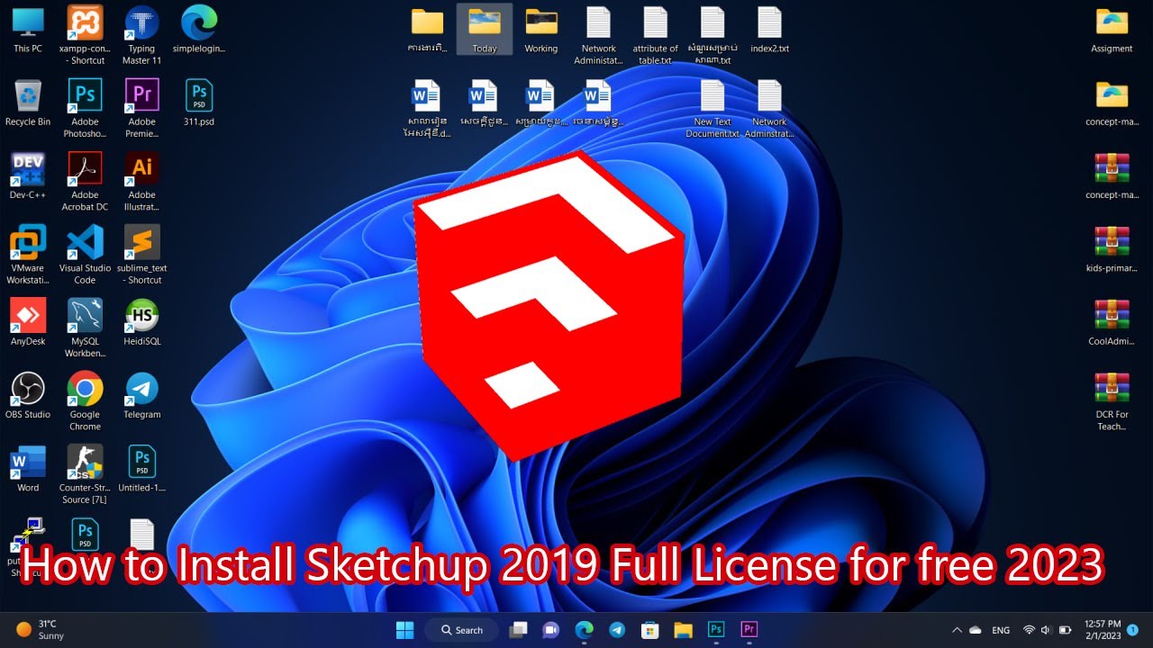 How to Install Sketchup 2019