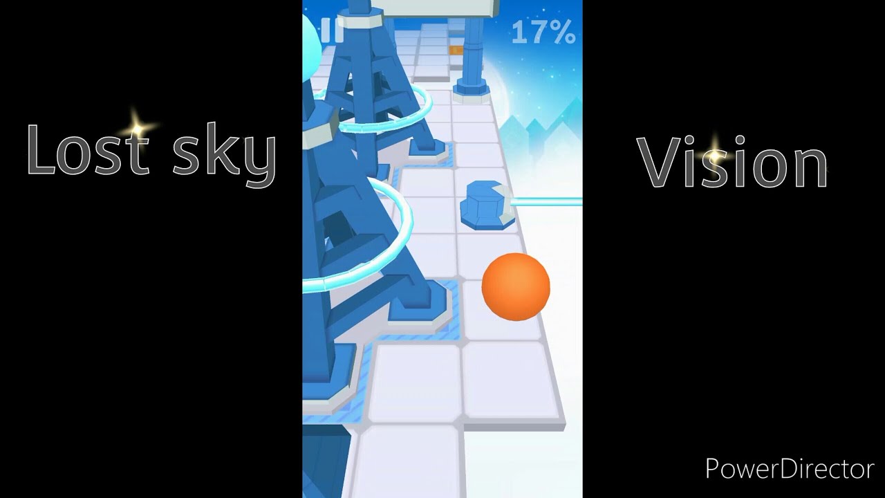 Rolling sky  Lost sky - Vision  (Hard) (Play + Preview) (Remake) Music by NCS