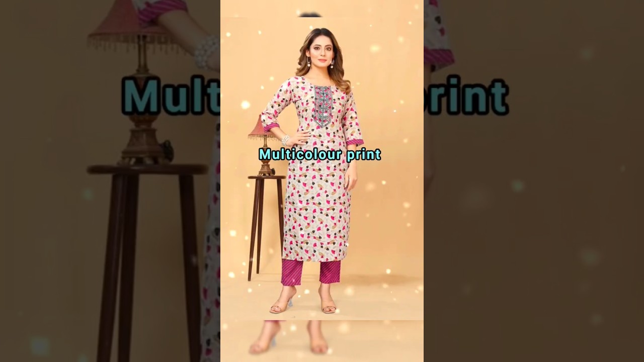 😱Best Kurti with Pant Set😍Under र500 | FlipkartHaul for Women✨#shorts#filpkarthaul#kurti#kurtiset