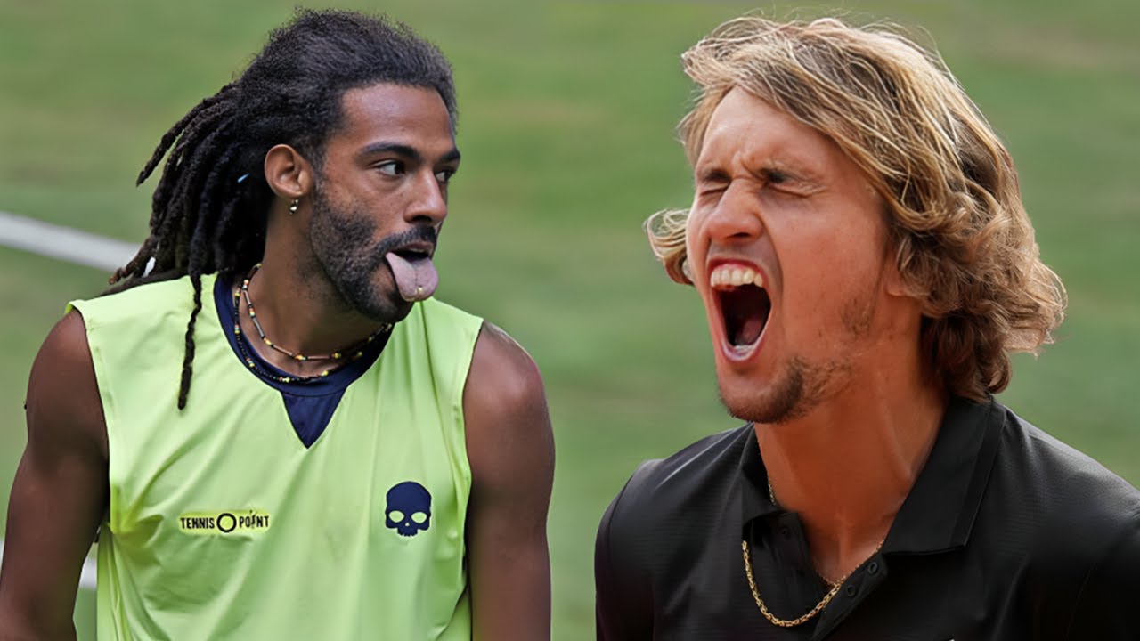 The Tennis Match That Turned Into a Circus Show | Dustin Brown VS. Alexander Zverev