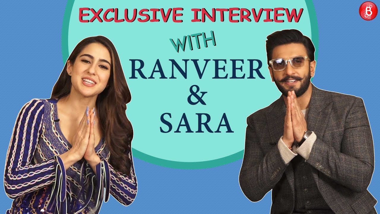 Ranveer Singh & Sara Ali Khan Candid Interview for Simmba Movie