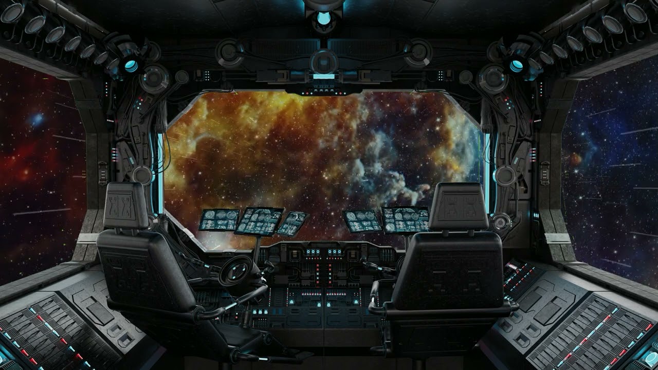 Deep Space Flight - Interstellar - Space Ambient Music - Atmospheric Music - Outer Space - Flight-4K