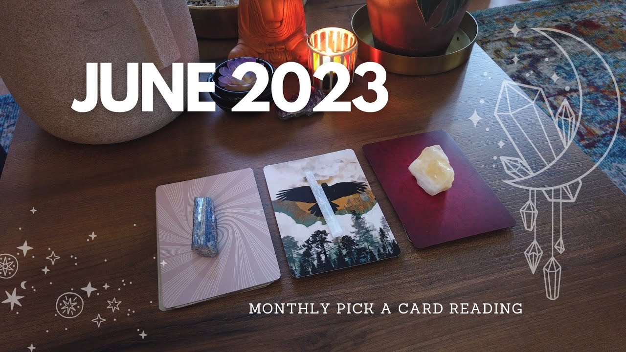🍒 JUNE 2023 Monthly Pick A Card Reading ✨ Reading for LIFE, LOVE and CAREER/EDUCATION ✨ Tarot ASMR