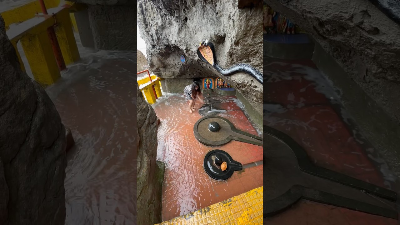 Five shivling Ek Sath Mahadev ka Adbhut Mandir🙏🏻#omnamahshivaya #shorts #viralvideo #@snehaskour