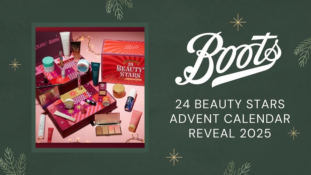 BOOTS 24 BEAUTY STARS ADVENT CALENDAR REVEAL 2025