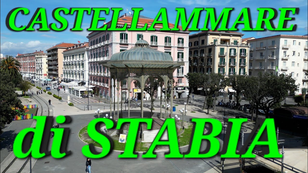 🚁 Castellammare di Stabia, Italy  2024  🚁   [4K HDR]   Drone    #travel #italy #dronevideo #drone