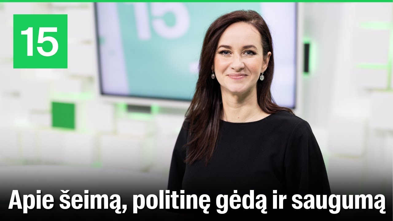 15min interviu – Inga Ruginienė: „Man teks daug ką iškuopti“