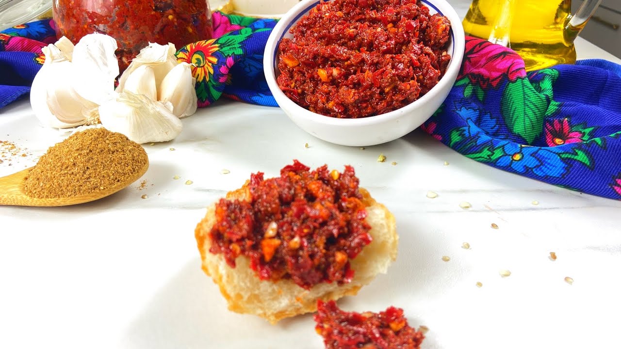 عولة 2023🌺هريسة ساحلية زمنية فيحة وريحة  واسرار بنتها وفيحتهابابسط طريقة  🌶🌶harissa rouge