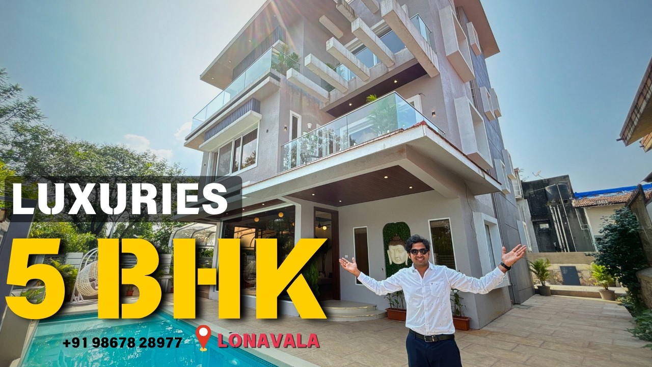 LUXURIOUS 5 BHK bungalow for sale in Lonavala