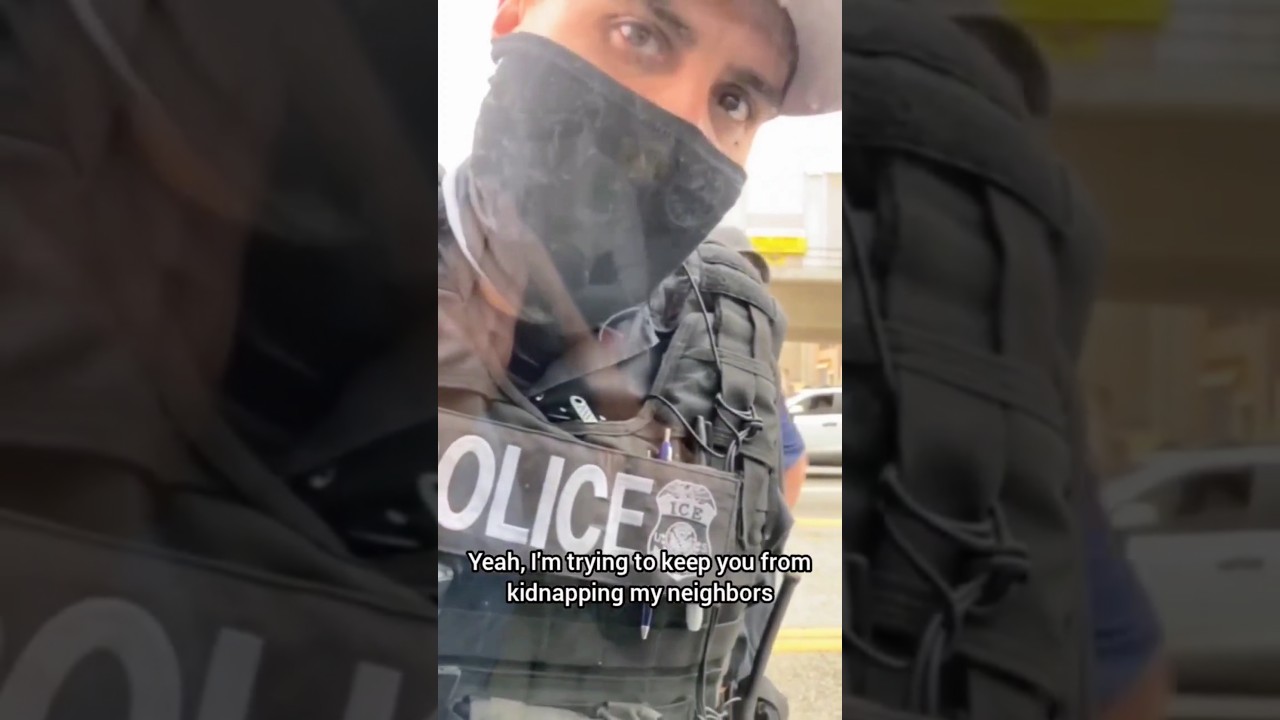Ice attacks community member