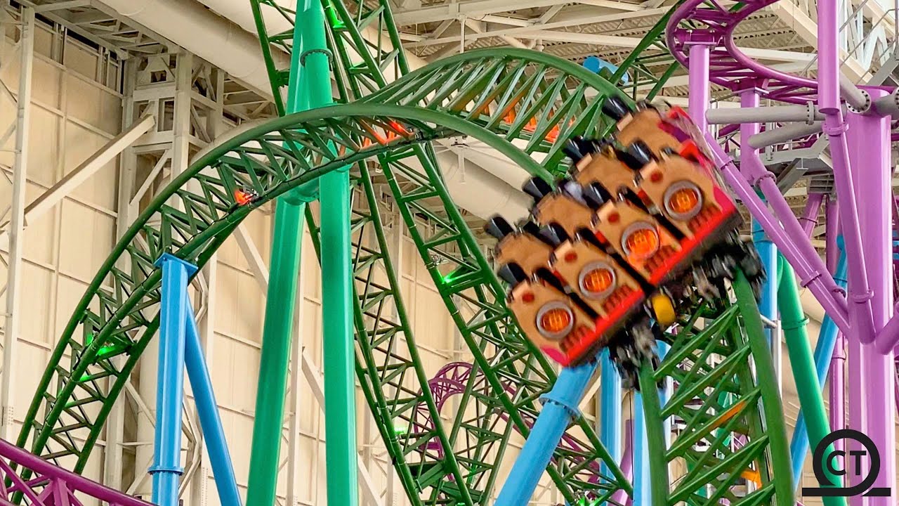 TMNT Shellraiser Off-Ride 4K60FPS - No Copyright \\ Nickelodeon Universe, NJ, 2021