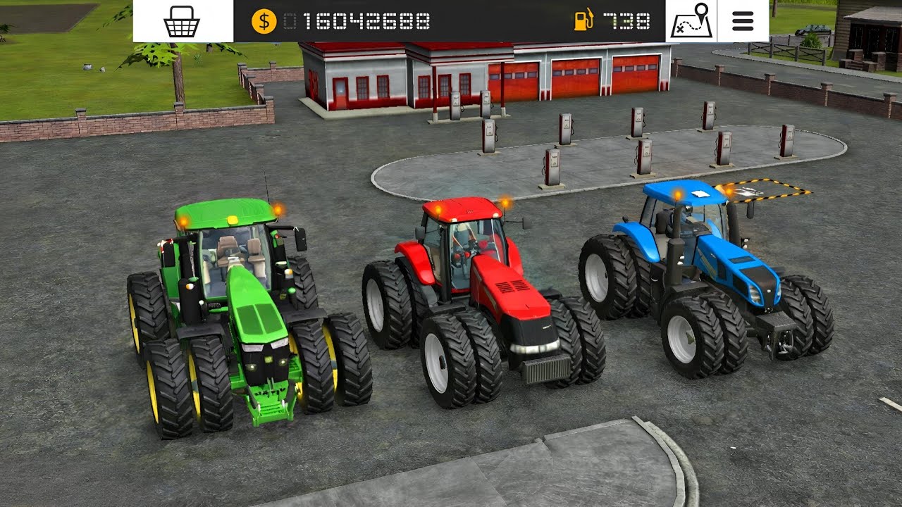 Modify New Tractors In Fs 16 : Farming Simulator 16 Gameplay | Fs16 Timelapse #fs16
