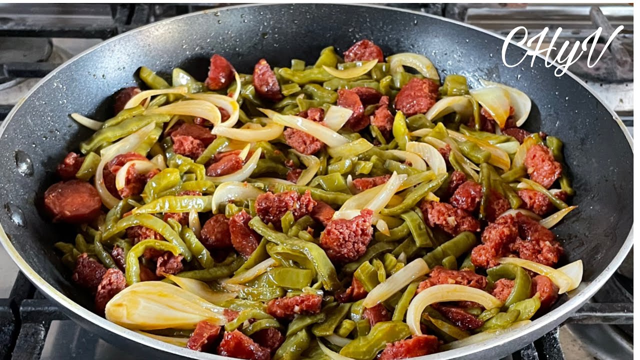 Nopales con  Chorizo