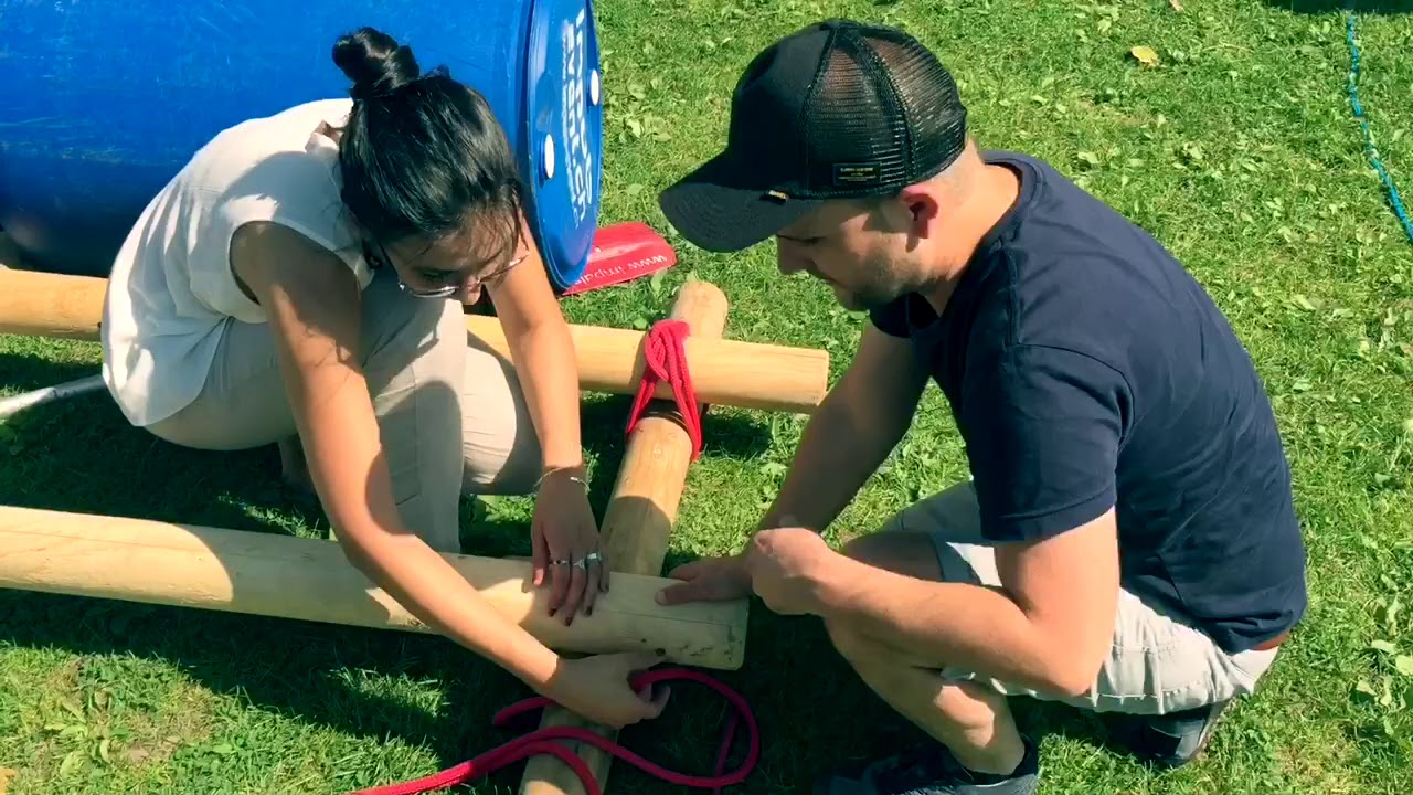 Teamevent Flossbauen mit Impuls-Event