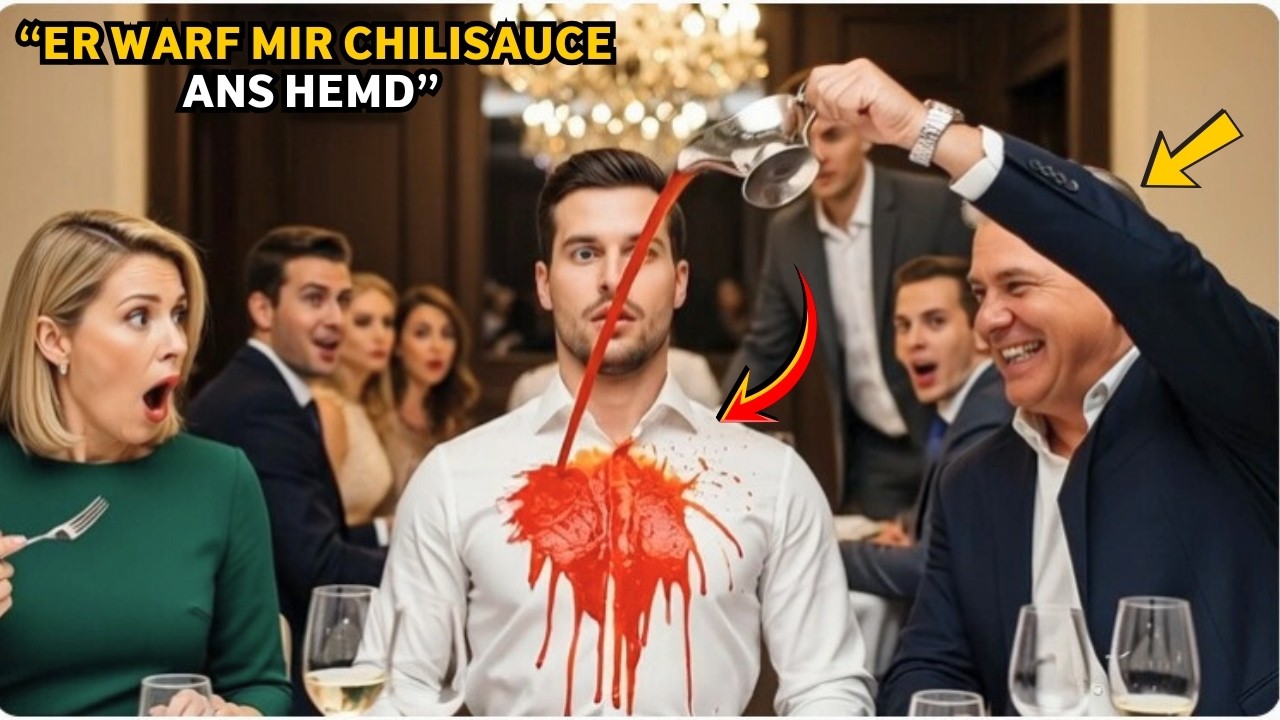 Er warf mir Chilisauce ans Hemd – wusste nicht, dass ich sein Gläubiger bin