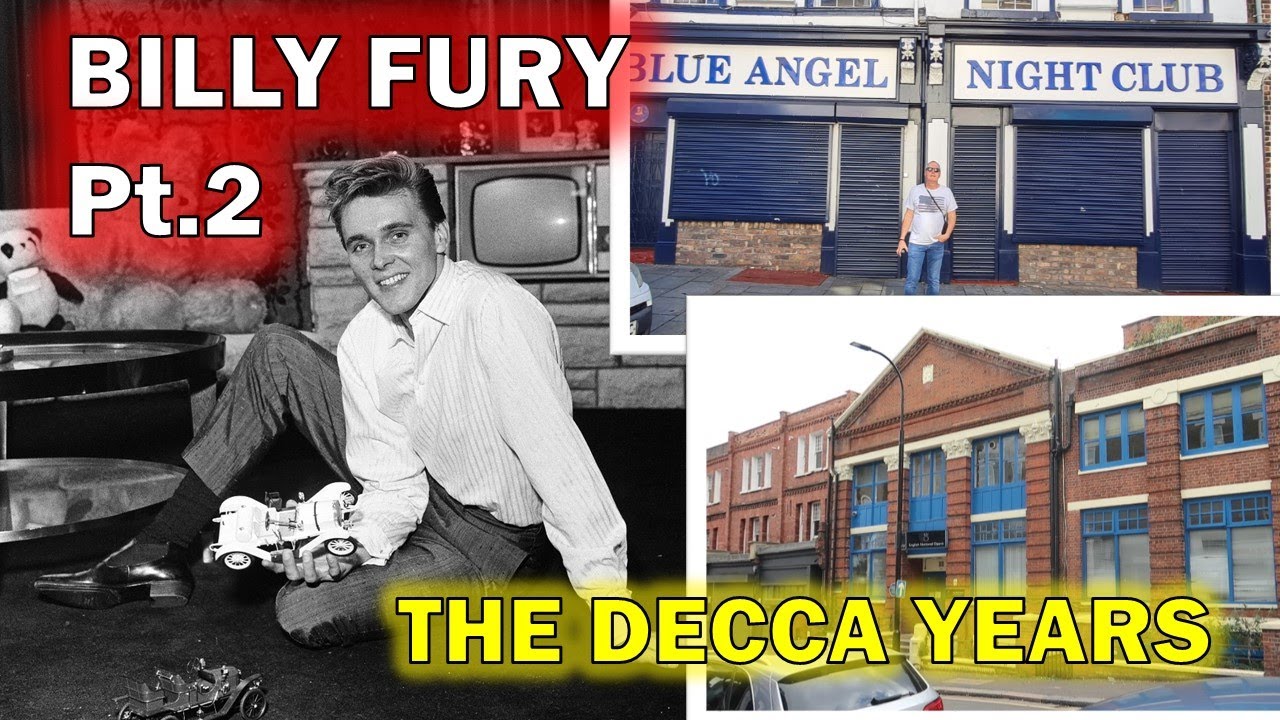 Billy Fury pt.2 From Ronnie Wycherley to BILLY FURY | The Liverpool & London Locations That Made Him