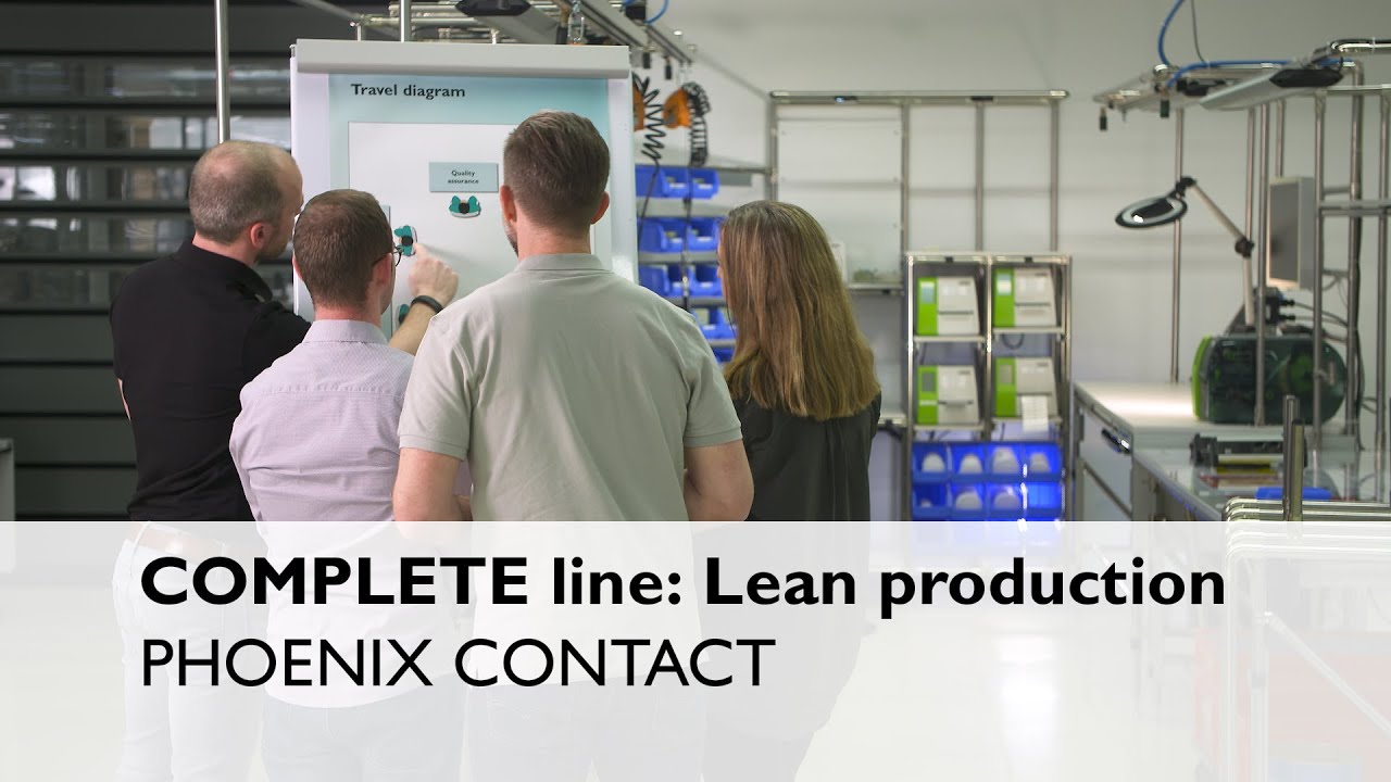 Lean production consulting for more efficiency in control cabinet building