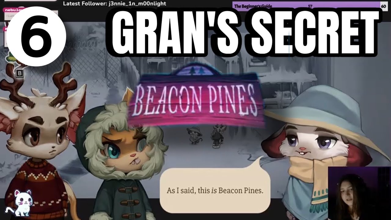 BEACON PINES Gameplay Part 6 - GRAN'S SECRET - (FULL GAME) (Twitch VOD)