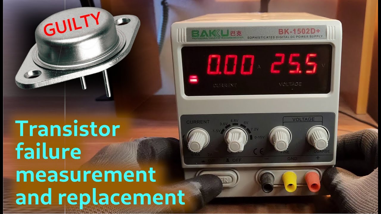 BAKU power supply, common fault and repair