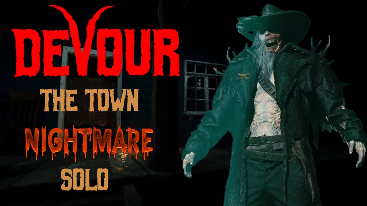 DEVOUR A CIDADE PESADELO SOLO - THE TOWN NIGHTMARE SOLO mapa do velho oeste