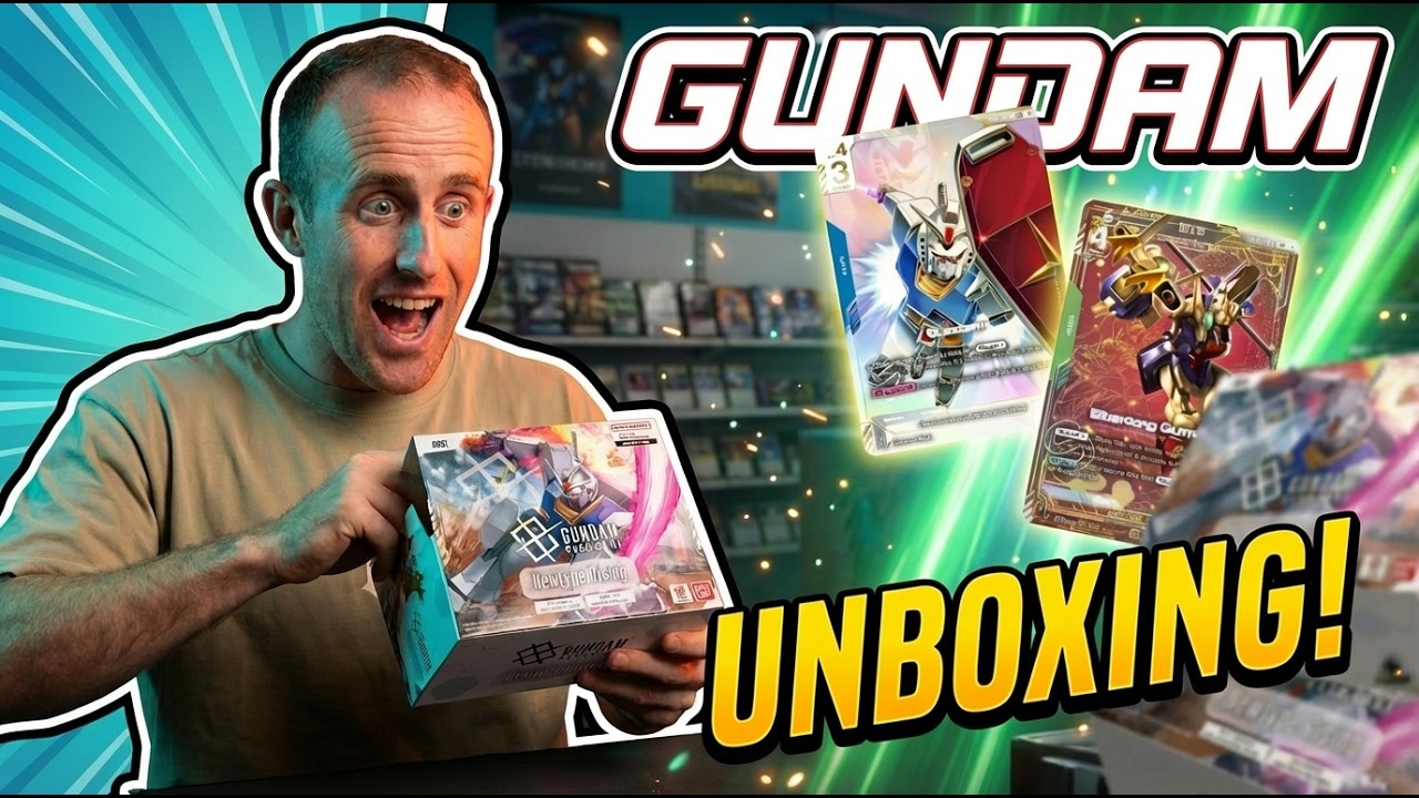 GUNDAM GD-01 BOOSTER BOX OPENING