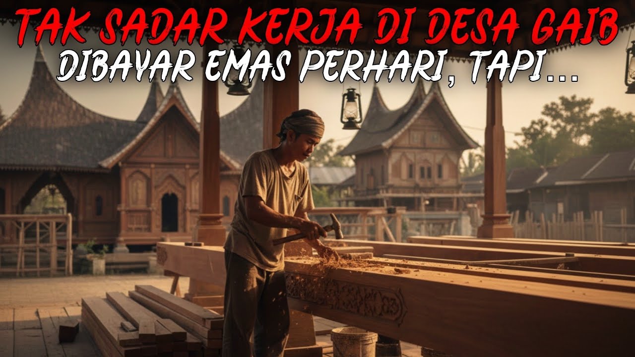 KISAH NYATA‼️TAK SADAR KERJA DI DESA GAIB, DIBAYAR EMAS PERHARI TAPI ADA SYARATNYA