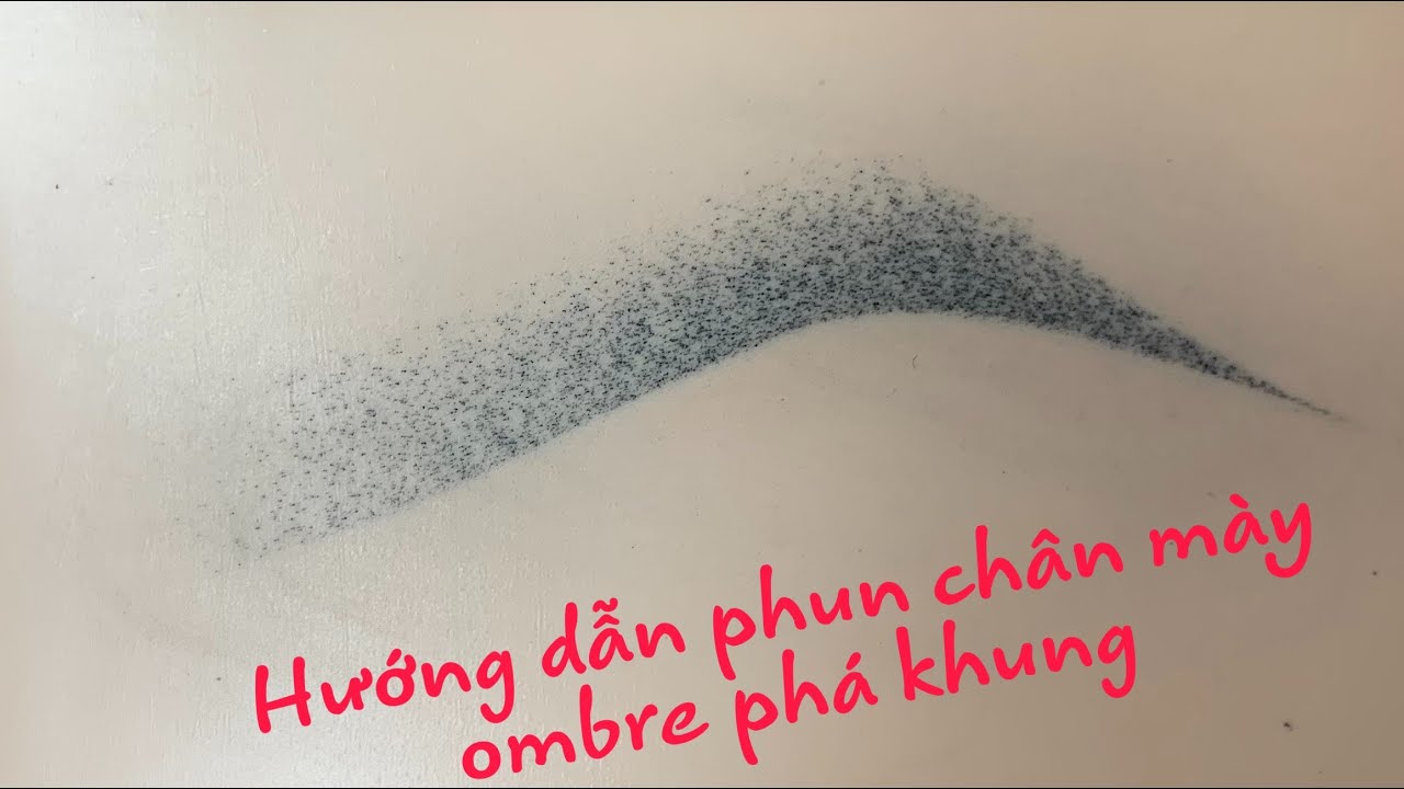 Hướng dẫn kỹ thuật ombre phá khung