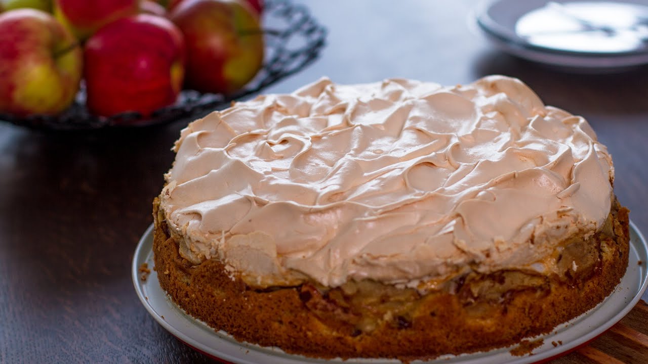 Apple Meringue Cake Recipe