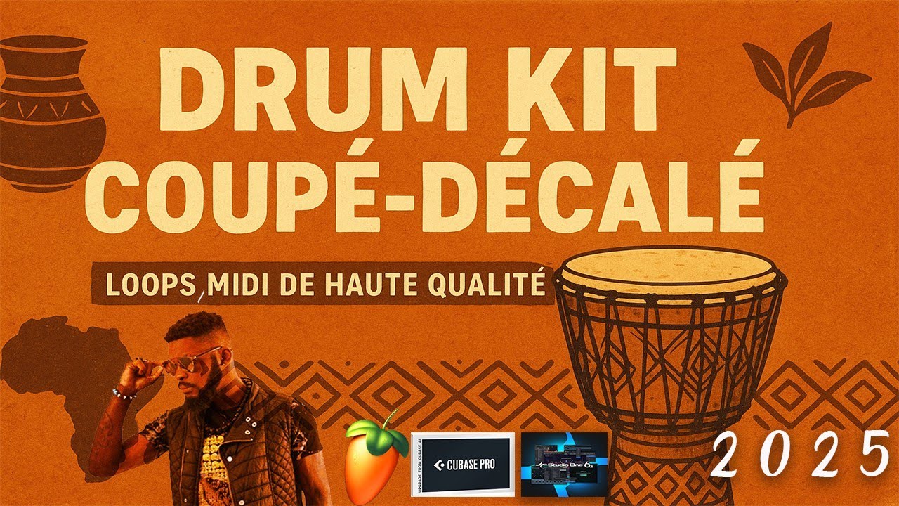 PACK DE SAMPLE AFRO TRAP , COUP&Eacute; D&Eacute;CAL&Eacute;, ZOUGLOU , AFRO BEAT BY ANI GSM BEATZ