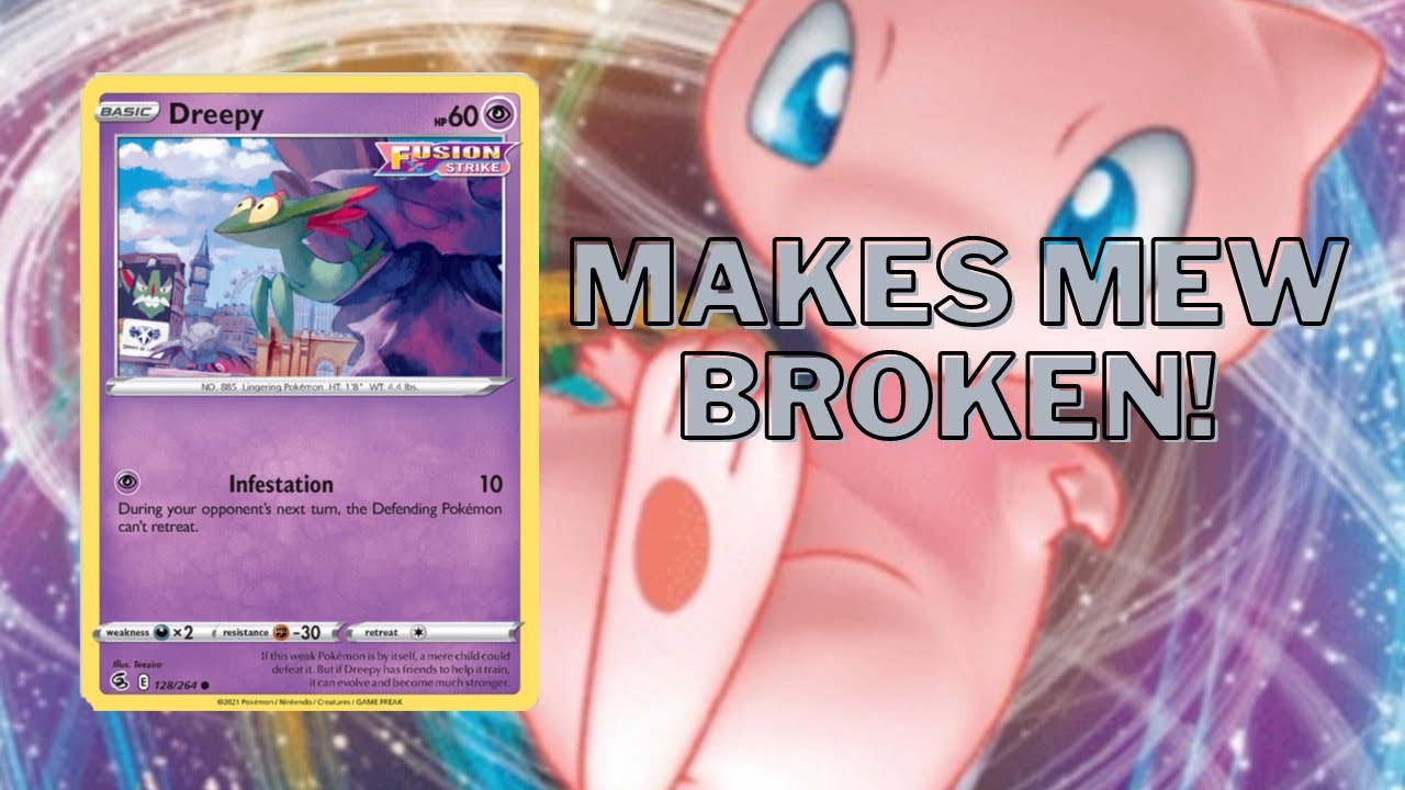 Dreepy BREAKS Mew?! | Updated Mew VMAX PTCGO Deck Profile & Battles | SSH-CRZ