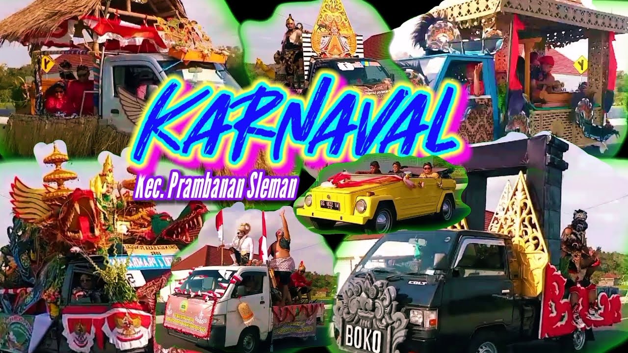Di ujung Agustus (KARNAVAL MOBIL HIAS) KEC.PRAMBANAN SLEMAN #17agustus #jelajahjogja #merdeka