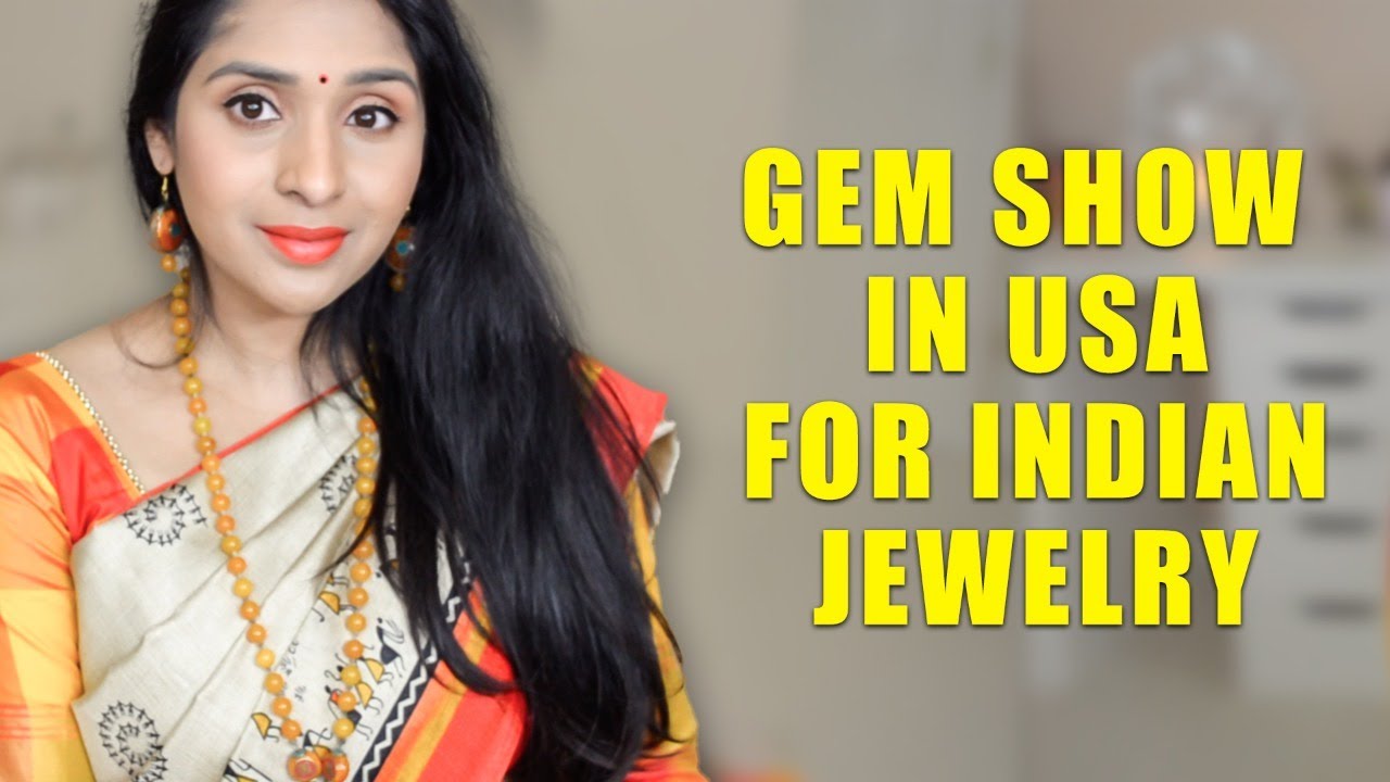 Gem Show In USA For Indian Jewelry | How To Shop, Tips & Jewelry Ideas With Beads | Deepikamakeup