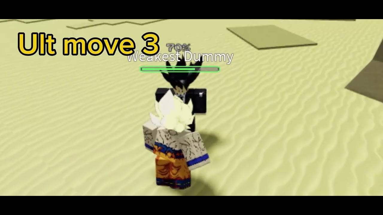 Goku Moveset Rework Showcase in tsb PS!
