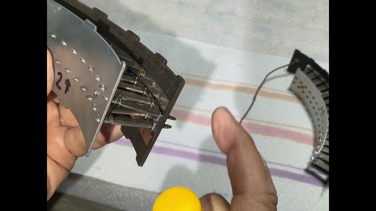 Rock-Ola 1448 selector assembly, part 1