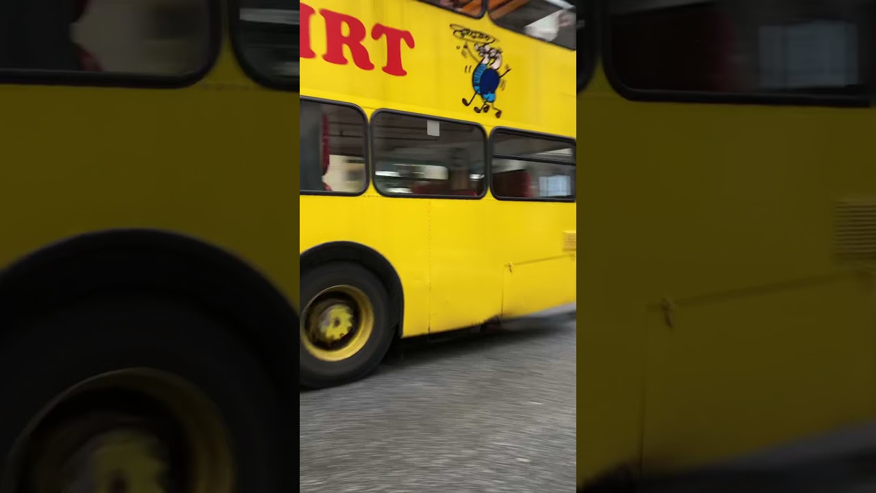 Hamburg: Vorbeivahrt Stadtrundfahrt Bus in Hamburg