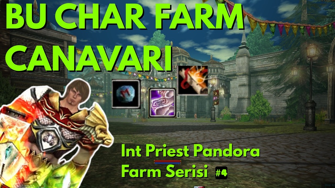 BABACIK FARM'IN İÇİNDEN GEÇİYOR! | İNT PRİEST SERİSİ #4 | Knight Online | Pandora