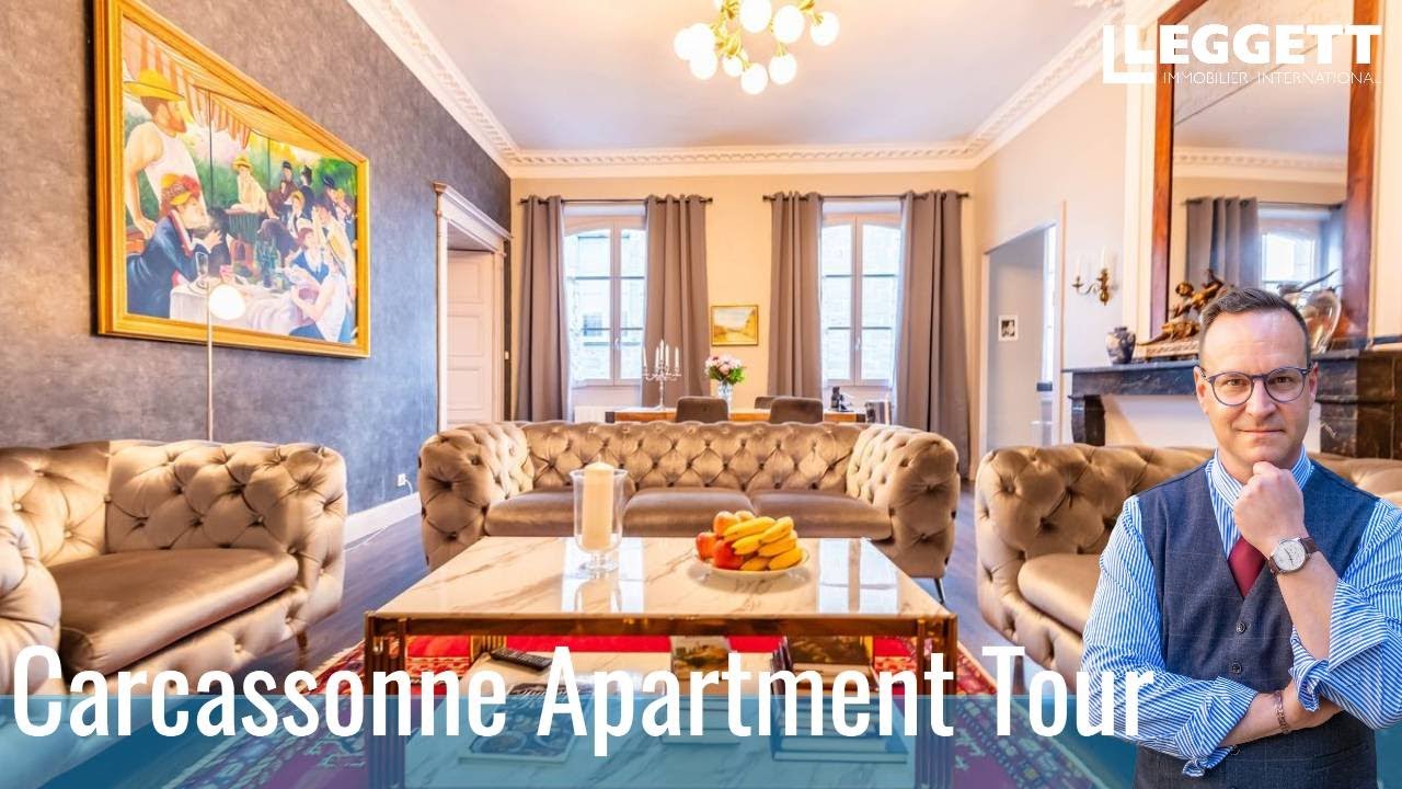 French Apartment in Carcassonne | Timeless Elegance