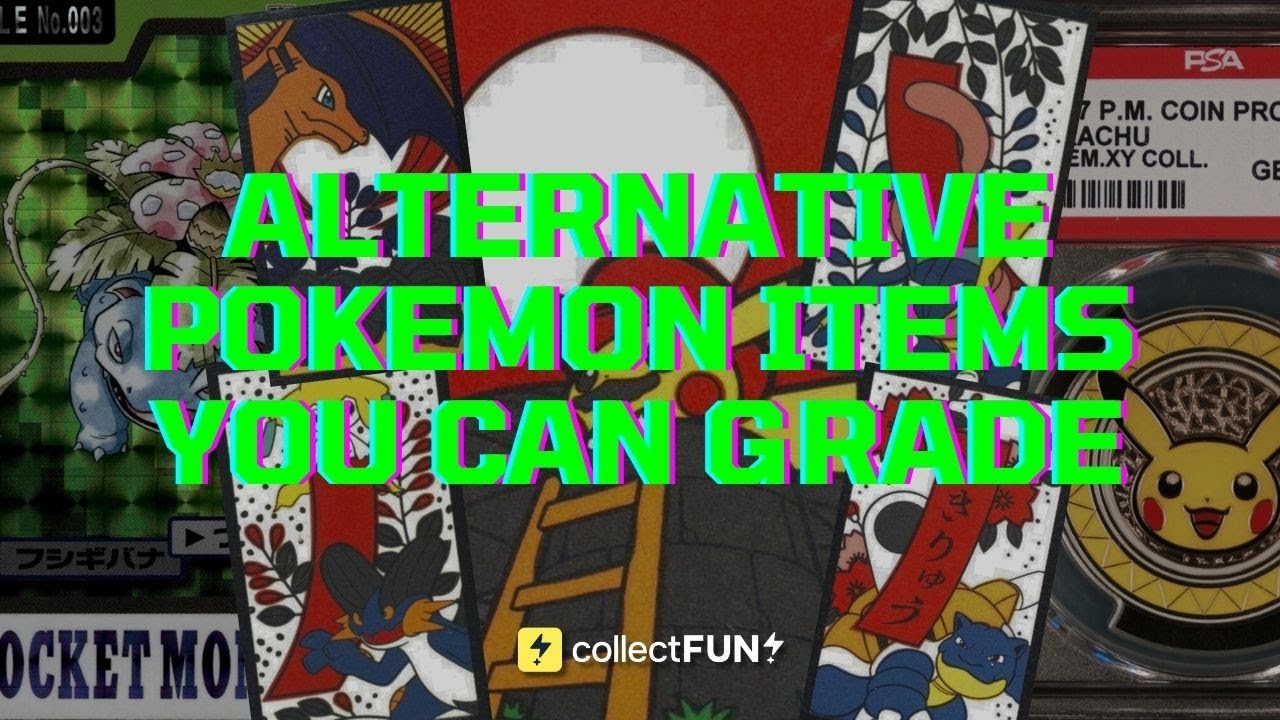 ALTERNATIVE Pokemon Items You Can Actually GRADE!